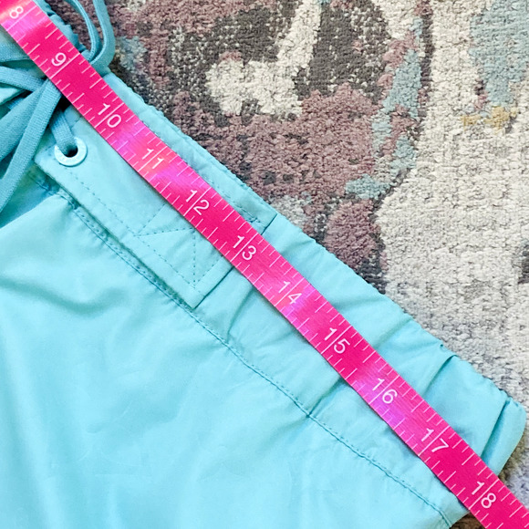 NWT $745 Louis Vuitton Men's XL Monogram Board Shorts Swim Trunks Aqua - Picture 10 of 16